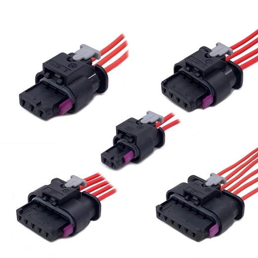 TE AMP automotive connector MCON 1.2 series Interconnection System 2, 3